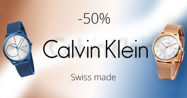 Акция на часы Calvin Klein