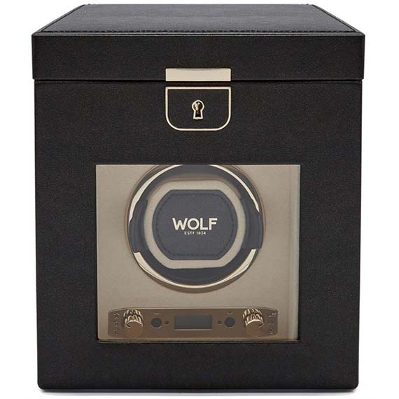 Wolf Palermo шкатулка для подзавода часов с дополнительным отсеком 213702