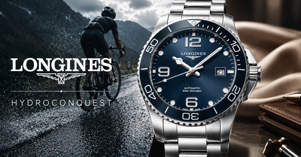Longines HydroConquest: сочетание спортивного характера и элегантности